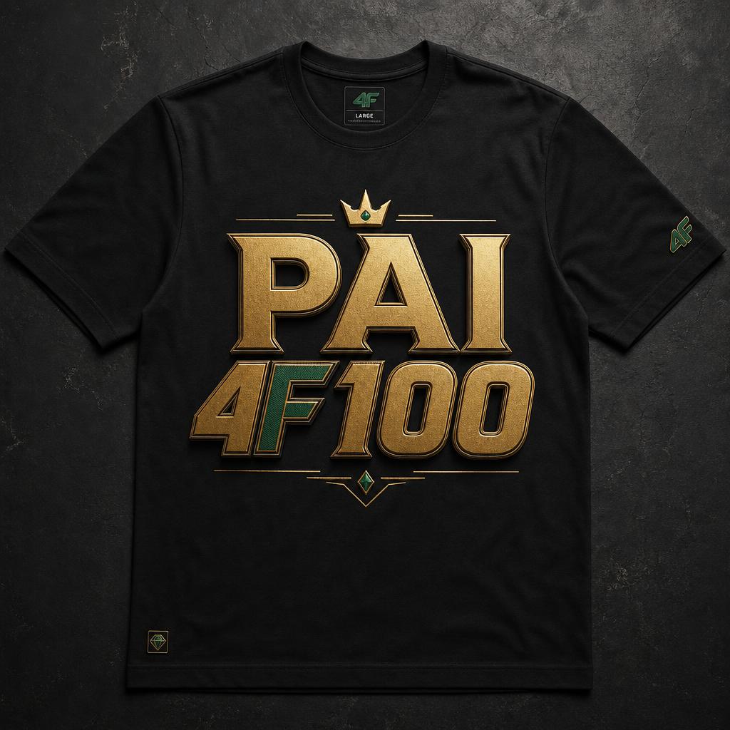 Onyx Gold Tee — Front — PAI 4F100