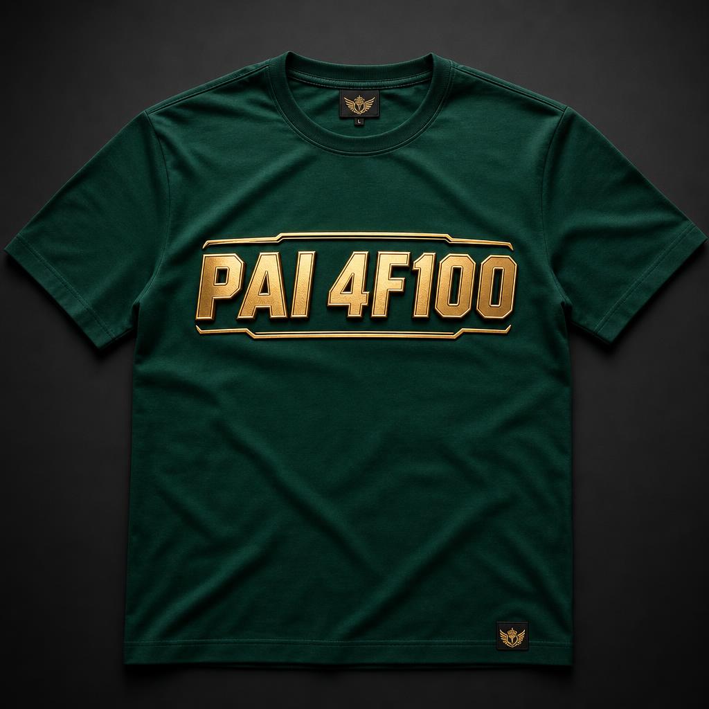Emerald Royal Tee — Front — PAI 4F100